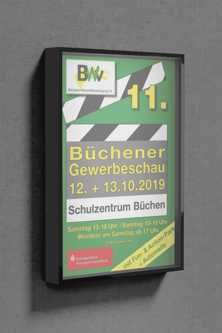 Bwv gewerbeschau poster